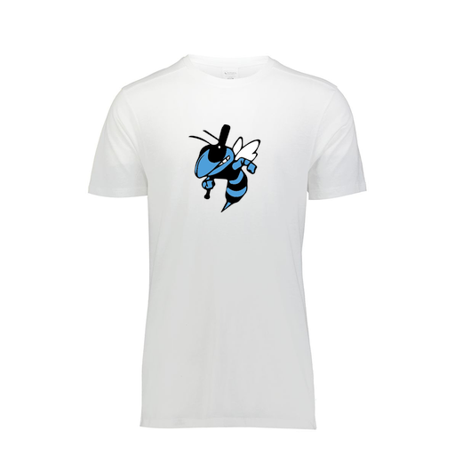 [FTSCUBWH-AS-LOGO1] Decker Men's Tri-Blend T-Shirt - Short Sleeve (Adult S, White, Logo 1)